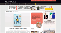 Desktop Screenshot of monocle.com